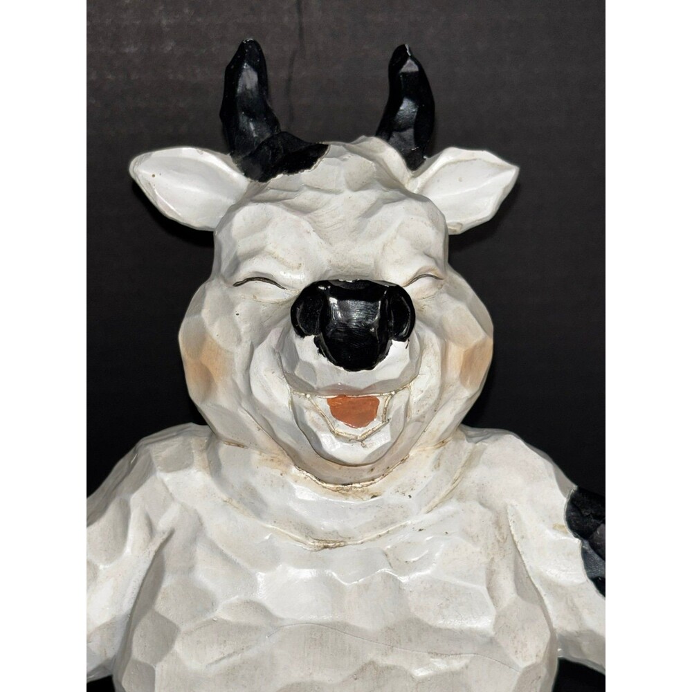 Standing Happy Cow 12” Tall